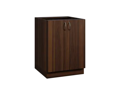 CS - 6D2 spodní skříňka, 2-dveřová, 870x600x600, ořech královský