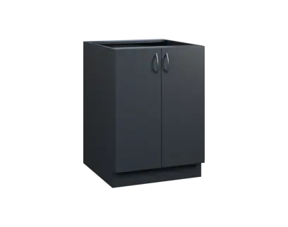 CS - 6D2 spodní skříňka, 2-dveřová, 870x600x600, antracit