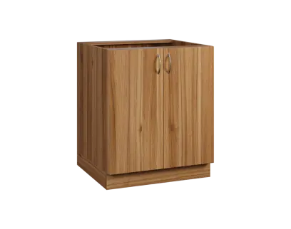 CS - 7D spodní skříňka, 2-dveřová, 870x700x600, ořech světlý