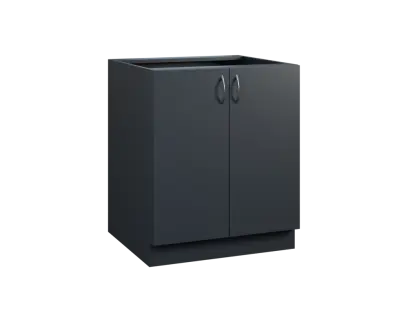 CS - 7D spodní skříňka, 2-dvéřová, 870x700x600, antracit