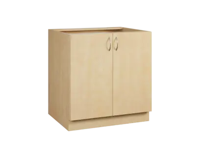 CS - 8D spodní skříňka, 2-dveřová, 870x800x600, bříza světlá