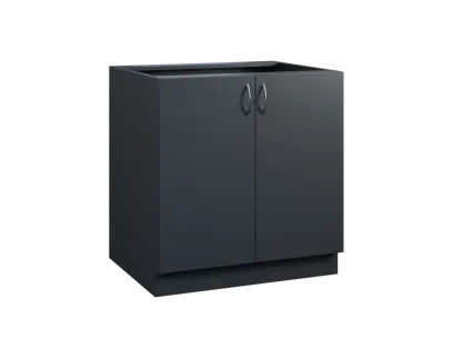 CS - 8D spodní skříňka, 2-dveřová, 870x800x600, antracit