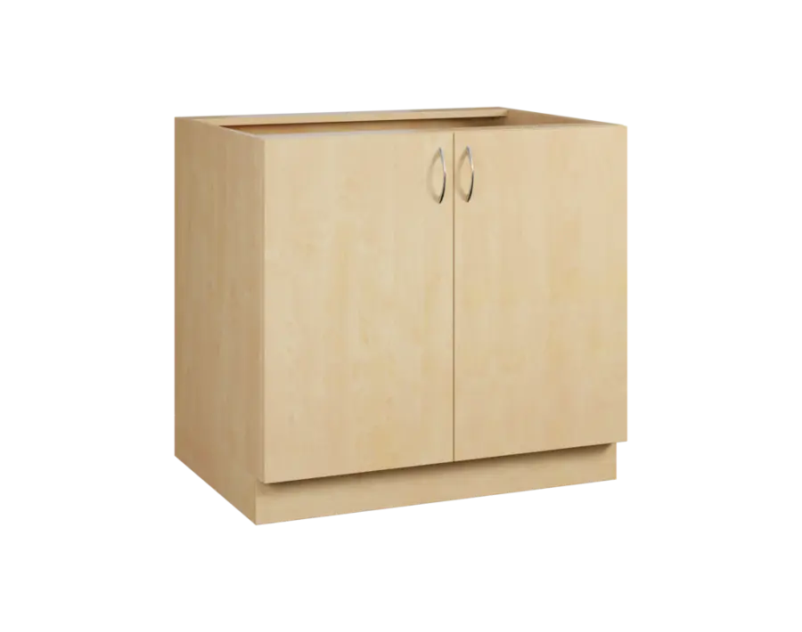 CS - 9D spodní skříňka, 2-dveřová, 870x900x600, bříza světlá
