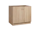 CS - 9D spodní skříňka, 2-dveřová, 870x900x600, dub bardolino