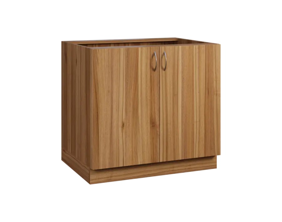 CS - 9D spodní skříňka, 2-dveřová, 870x900x600, ořech světlý