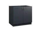 CS - 9D spodní skříňka, 2-dveřová, 870x900x600, antracit