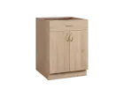 CS - 6D2Z spodní skříňka, 2-dveřová, 1-zásuvková, 870x600x600, dub bardolino