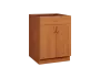 CS - 6D2Z spodní skříňka, 2-dveřová, 1-zásuvková, 870x600x600, olše jantar