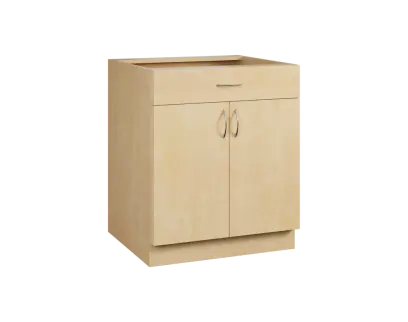 CS - 7DZ spodní skříňka, 2-dveřová, 1-zásuvková, 870x700x600, bříza světlá