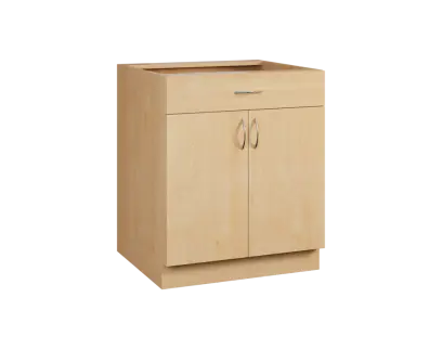 CS - 7DZ spodní skříňka, 2-dveřová, 1-zásuvková, 870x700x600, javor horský