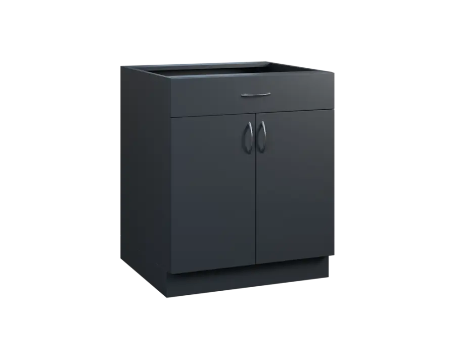 CS - 7DZ spodní skříňka, 2-dveřová, 1-zásuvková, 870x700x600, antracit