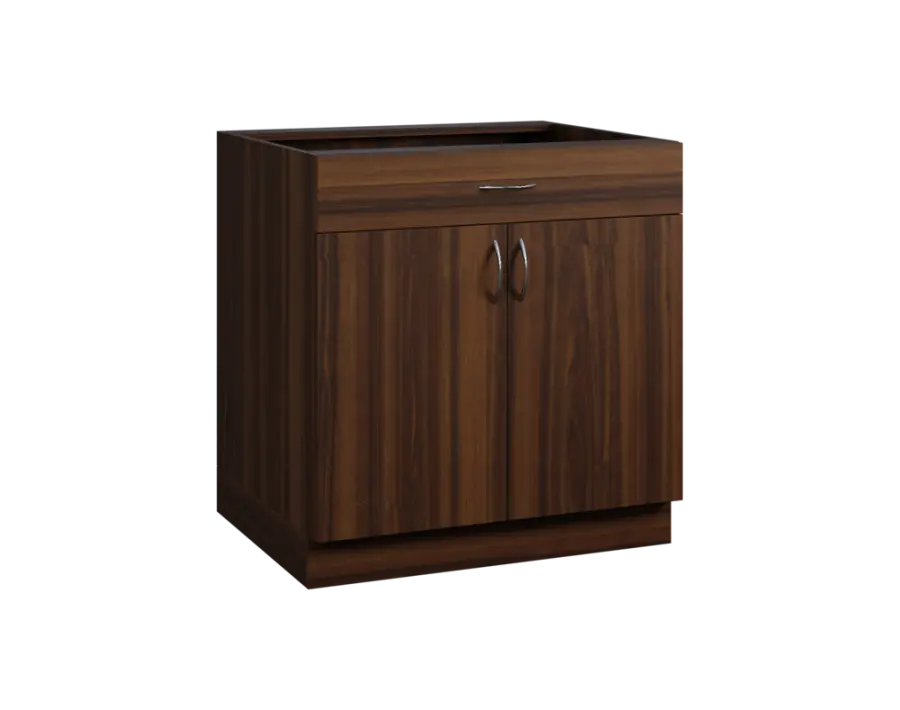 CS - 8DZ spodní skříňka, 2-dveřová, 1-zásuvková, 870x800x600, ořech královský