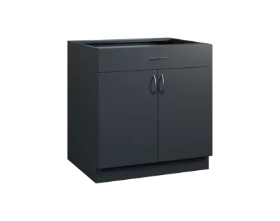 CS - 8DZ spodní skříňka, 2-dveřová, 1-zásuvková, 870x800x600, antracit