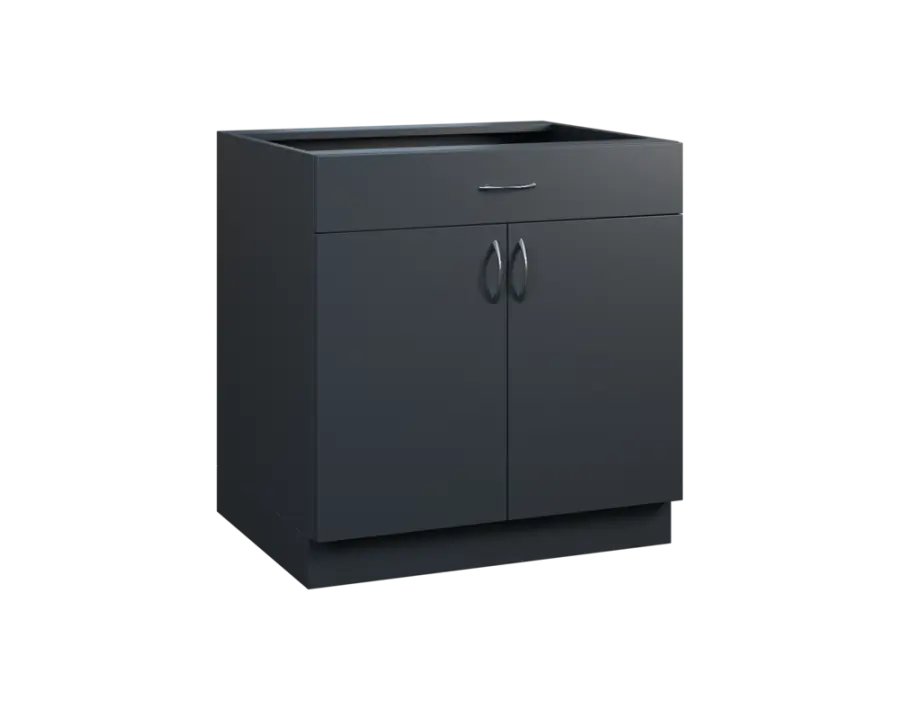 CS - 8DZ spodní skříňka, 2-dveřová, 1-zásuvková, 870x800x600, antracit