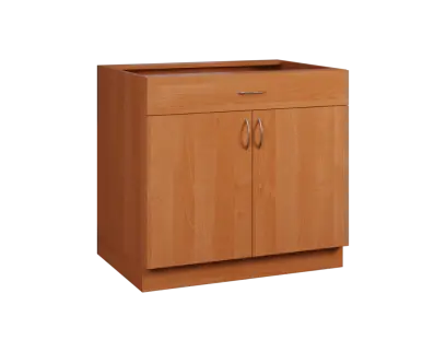 CS - 9DZ spodní skříňka, 2-dveřová, 1-zásuvková, 870x900x600, olše jantar CS - 9DZ spodní skříňka, 2-dveřová, 1-zásuvková, 870x900x600, olše jantar