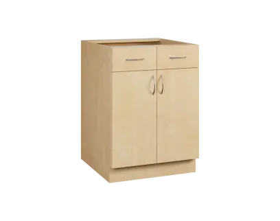 CS - 6DZ2 spodní skříňka, 2-dveřová, 2-zásuvková, 870x600x600, bříza světlá