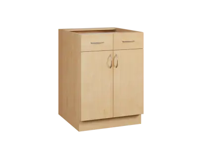 CS - 6DZ2 spodní skříňka, 2-dveřová, 2-zásuvková, 870x600x600, javor horský