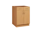 CS - 6DZ2 spodní skříňka, 2-dveřová, 2-zásuvková, 870x600x600, buk royal