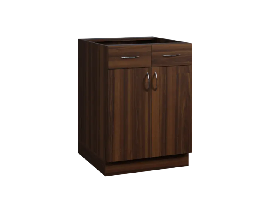 CS - 6DZ2 spodní skříňka, 2-dveřová, 2-zásuvková, 870x600x600, ořech královský