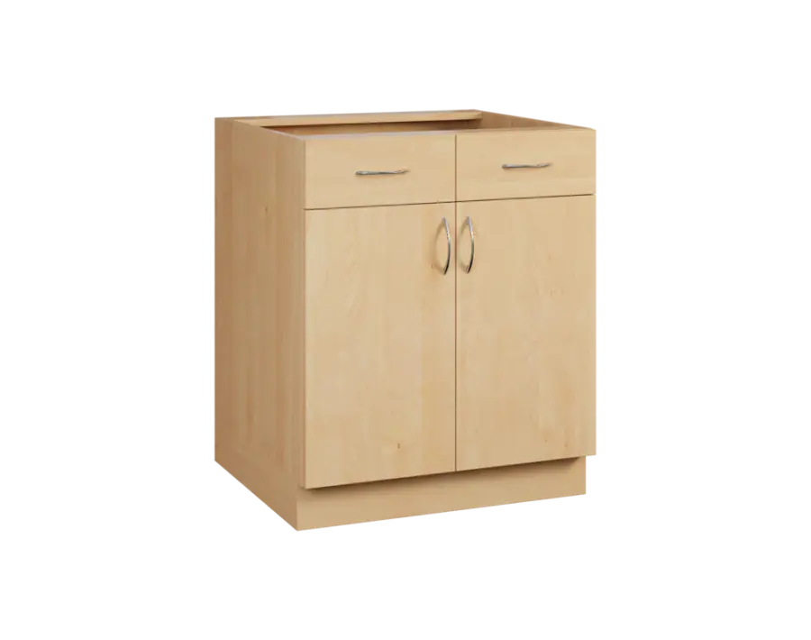 CS - 7DZ2 spodní skříňka, 2-dveřová, 2-zásuvková, 870x700x600, javor horský