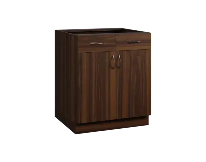 CS - 7DZ2 spodní skříňka, 2-dveřová, 2-zásuvková, 870x700x600, ořech královský