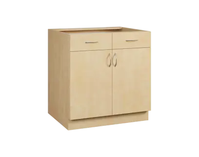 CS - 8DZ2 spodní skříňka, 2-dveřová, 2-zásuvková, 870x800x600, bříza světlá