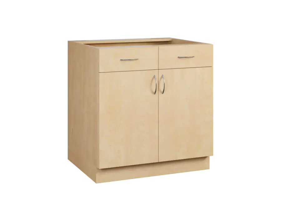 CS - 8DZ2 spodní skříňka, 2-dveřová, 2-zásuvková, 870x800x600, bříza světlá