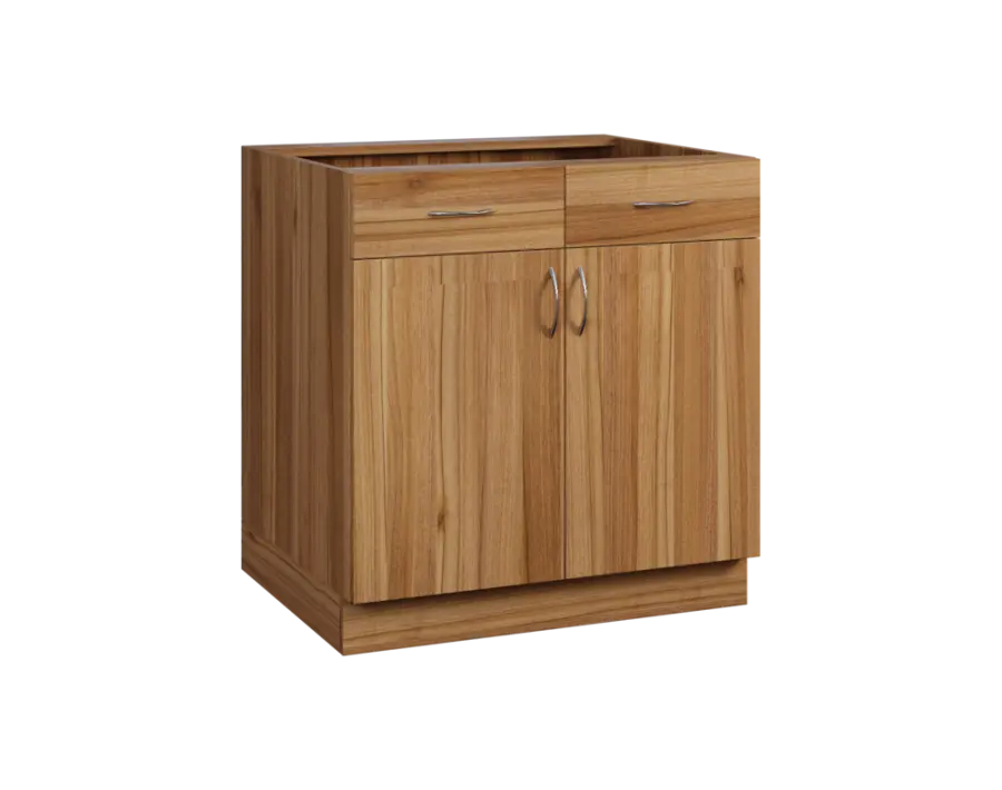 CS - 8DZ2 spodní skříňka, 2-dveřová, 2-zásuvková, 870x800x600, ořech světlý