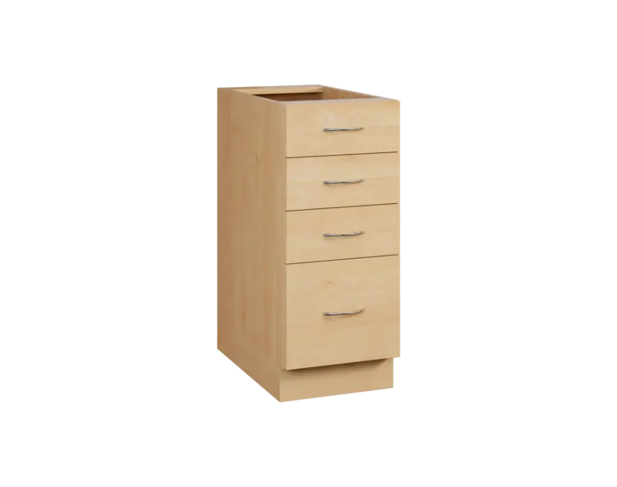 CS - 35Z41 spodní skříňka, 4-zásuvková, 870x350x600, javor horský