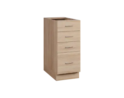 CS - 35Z41 spodní skříňka, 4-zásuvková, 870x350x600, dub bardolino