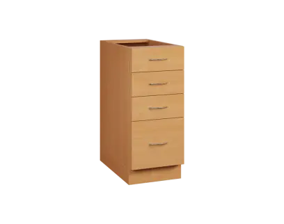 CS - 35Z41 spodní skříňka, 4-zásuvková, 870x350x600, buk royal