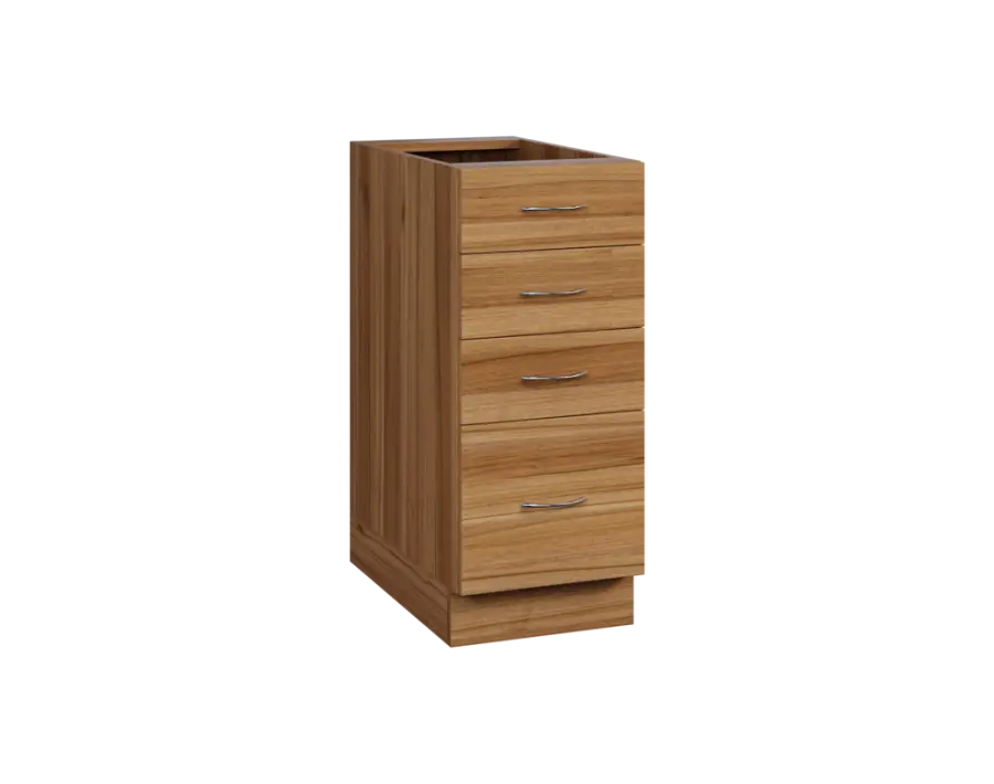 CS - 35Z41 spodní skříňka, 4-zásuvková, 870x350x600, ořech světlý