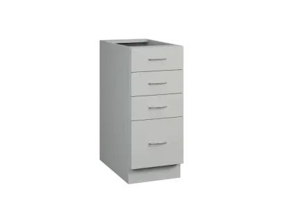 CS - 35Z41 spodní skříňka, 4-zásuvková, 870x350x600, šedá