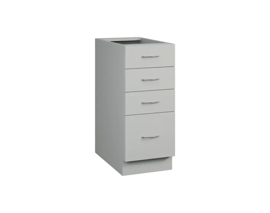 CS - 35Z41 spodní skříňka, 4-zásuvková, 870x350x600, šedá