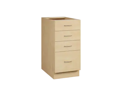 CS - 4Z41 spodní skříňka, 4-zásuvková, 870x400x600, bříza světlá