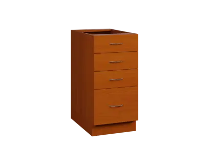 CS - 4Z41 spodní skříňka, 4-zásuvková, 870x400x600, třešeň šumavská