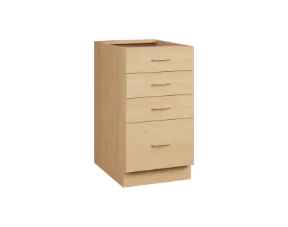 CS - 45Z41 spodní skříňka, 4-zásuvková, 870x450x600, javor horský CS - 45Z41 spodní skříňka, 4-zásuvková, 870x450x600, javor horský