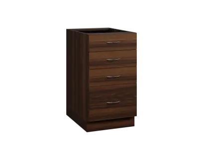 CS - 45Z41 spodní skříňka, 4-zásuvková, 870x450x600, ořech královský