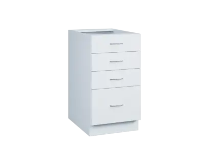 CS - 45Z41 spodní skříňka, 4-zásuvková, 870x450x600, bílá