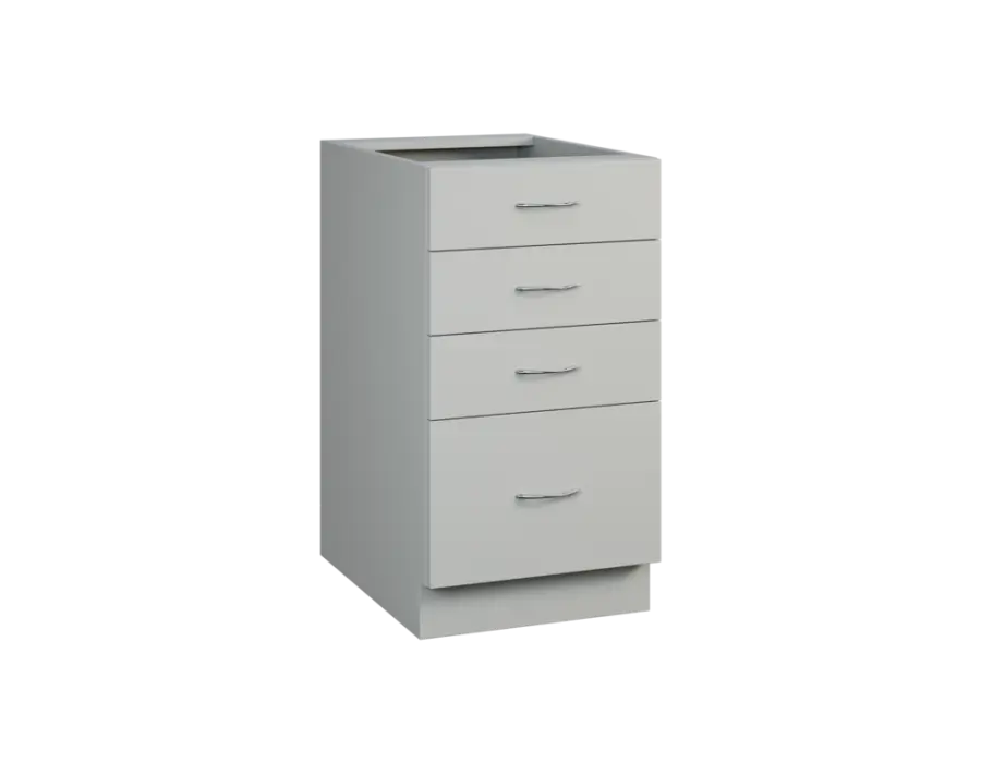 CS - 45Z41 spodní skříňka, 4-zásuvková, 870x450x600, šedá