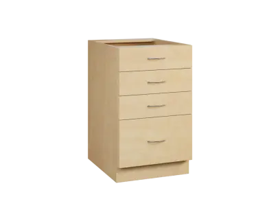 CS - 5Z41 spodní skříňka, 4-zásuvková, 870x500x600, bříza světlá