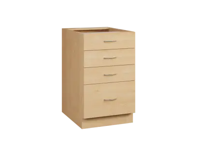 CS - 5Z41 spodní skříňka, 4-zásuvková, 870x500x600, javor horský