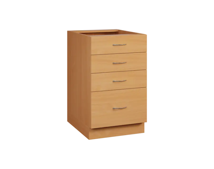 CS - 5Z41 spodní skříňka, 4-zásuvková, 870x500x600, buk royal