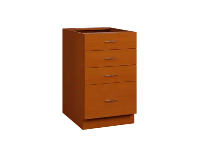 CS - 5Z41 spodní skříňka, 4-zásuvková, 870x500x600, třešeň šumavská CS - 5Z41 spodní skříňka, 4-zásuvková, 870x500x600, třešeň šumavská