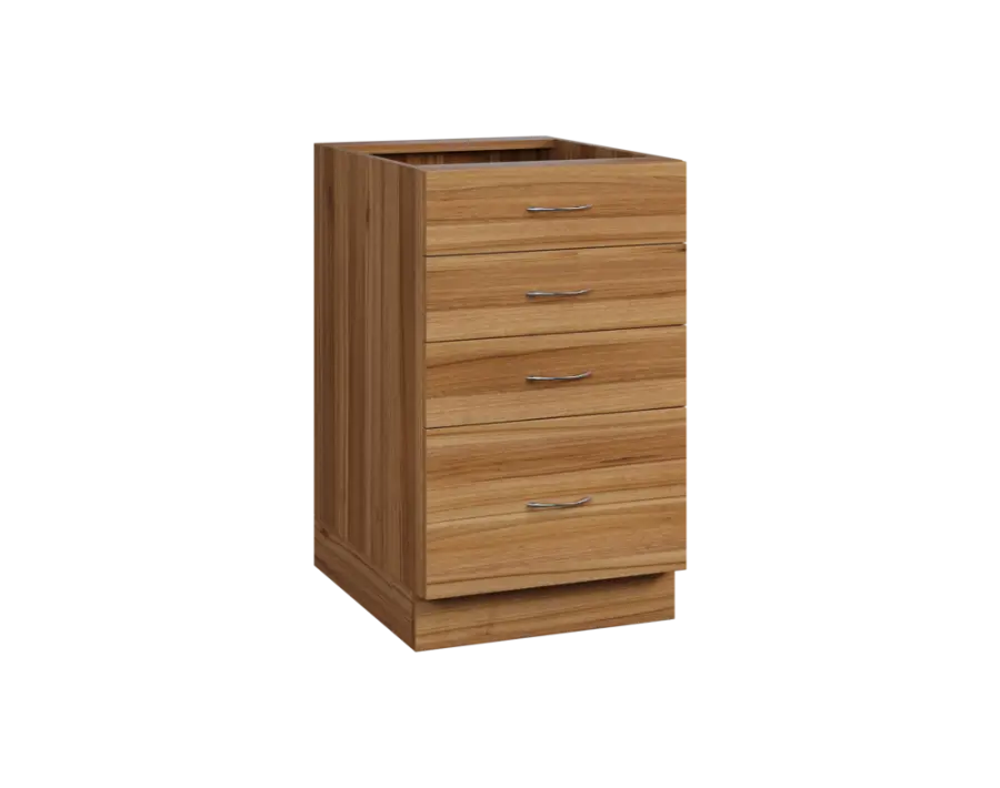 CS - 5Z41 spodní skříňka, 4-zásuvková, 870x500x600, ořech světlý