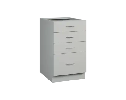 CS - 5Z41 spodní skříňka, 4-zásuvková, 870x500x600, šedá CS - 5Z41 spodní skříňka, 4-zásuvková, 870x500x600, šedá