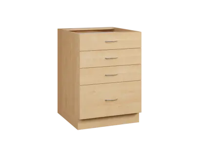 CS - 6Z41 spodní skříňka, 4-zásuvková, 870x600x600, javor horský