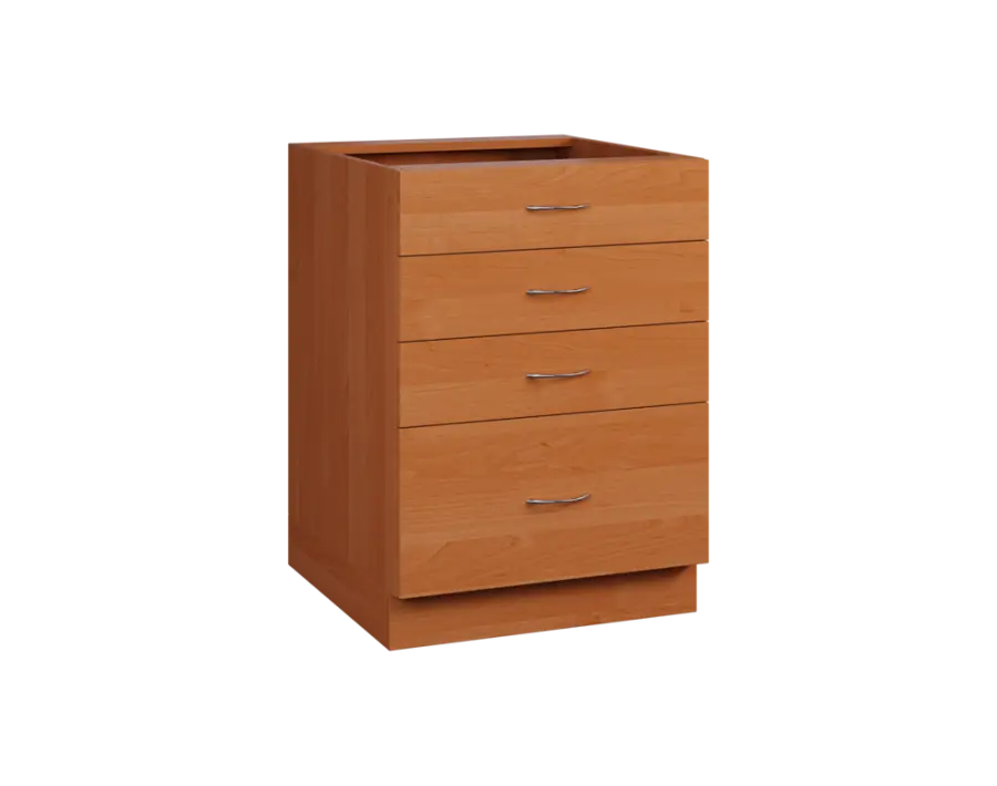 CS - 6Z41 spodní skříňka, 4-zásuvková, 870x600x600, olše jantar