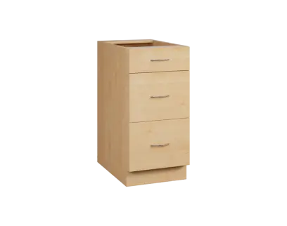 CS - 4Z33 spodní skříňka, 3-zásuvková, 870x400x600, javor horský