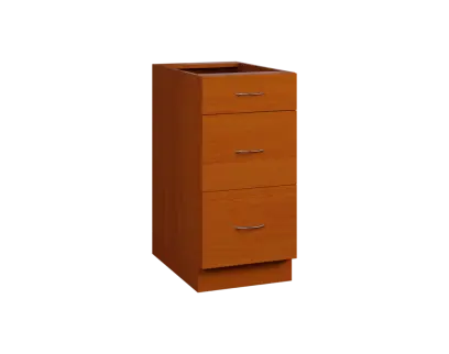 CS - 4Z33 spodní skříňka, 3-zásuvková, 870x400x600, třešeň šumavská